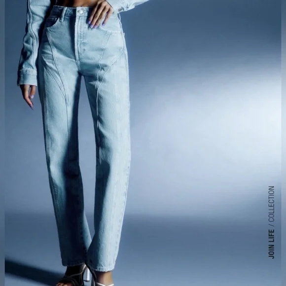 Pearl Jeans Zara Jean 6688 ZARA PEARL TRF WIDE LEG JEANS